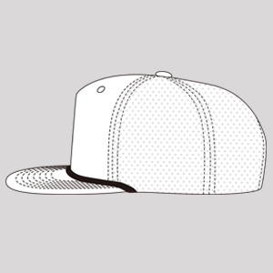 0823-B Perforated Rope Hat